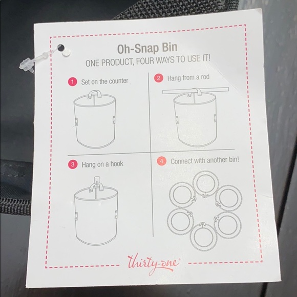 Thirty one oh snap unicorn bin - Picture 3 of 6